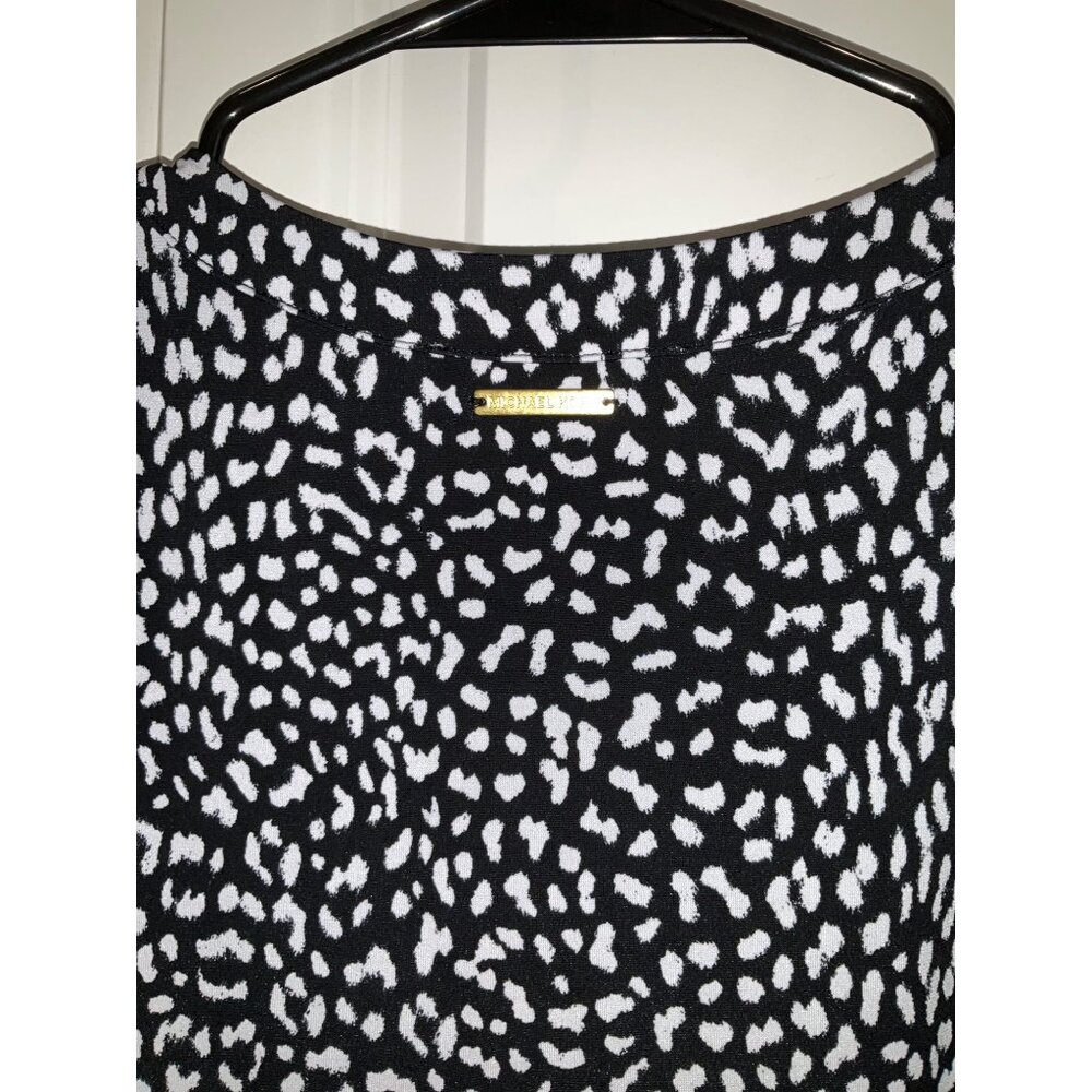 Michael by Michael  Kors Shift Dress sleeveless Tie front size Medium - Picture 6 of 8